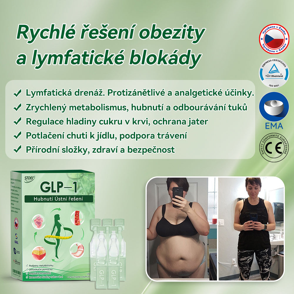 ✅ Doporučilo přes 100 000 lidí |Oficiální obchod | 𝑆𝑇𝐷𝐸𝐼® 👩⚕️👩⚕️ 𝐺𝐿𝑃-1 𝐻𝑢𝑏𝑛𝑢𝑡í Ú𝑠𝑡𝑛í ř𝑒š𝑒𝑛í - Obezita, kardiovaskulární onemocnění, cukrovka, spánková apnoe, problémy s klouby a další