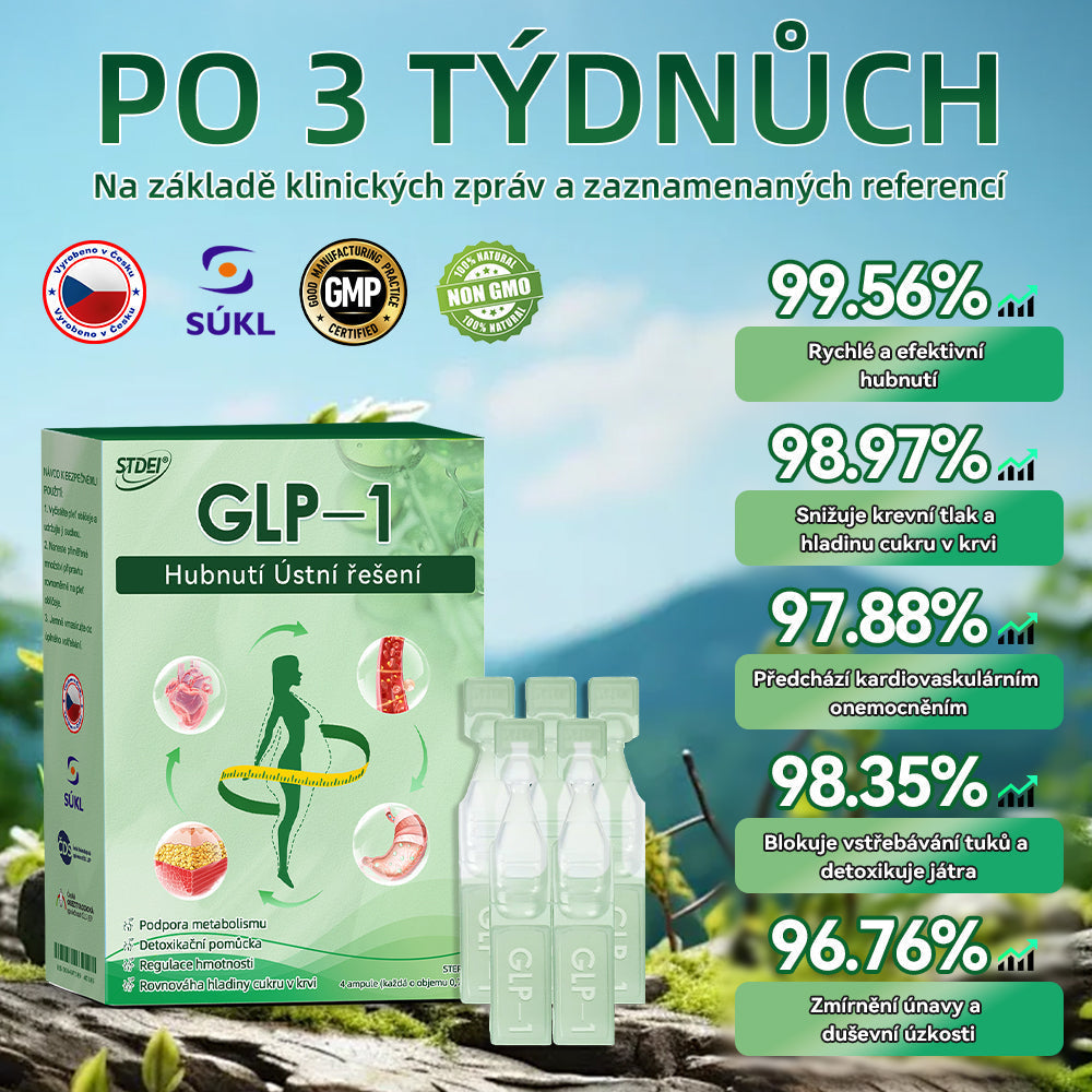 ✅ Doporučilo přes 100 000 lidí |Oficiální obchod | 𝑆𝑇𝐷𝐸𝐼® 👩⚕️👩⚕️ 𝐺𝐿𝑃-1 𝐻𝑢𝑏𝑛𝑢𝑡í Ú𝑠𝑡𝑛í ř𝑒š𝑒𝑛í - Obezita, kardiovaskulární onemocnění, cukrovka, spánková apnoe, problémy s klouby a další