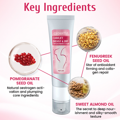 Krém na zvětšení prsou a boků Ceoerty® CurvLift